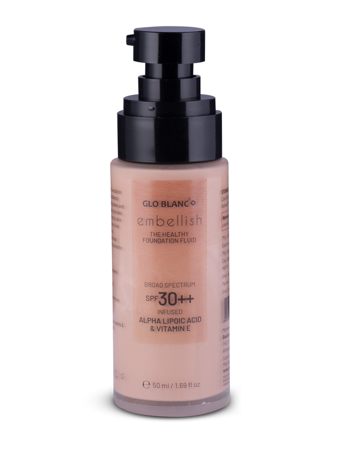 GLOBLANC Embellish Foundation Serum (Dark Shade)- 50ml