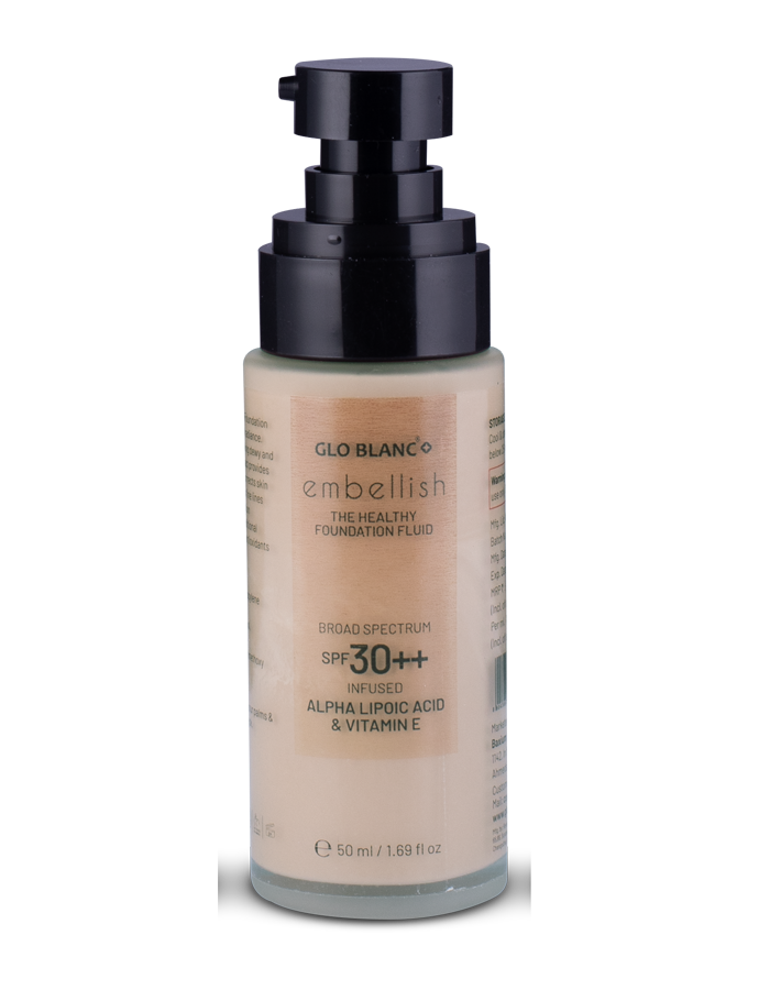 GLOBLANC Embellish Foundation Serum (Light Shade)- 50ml